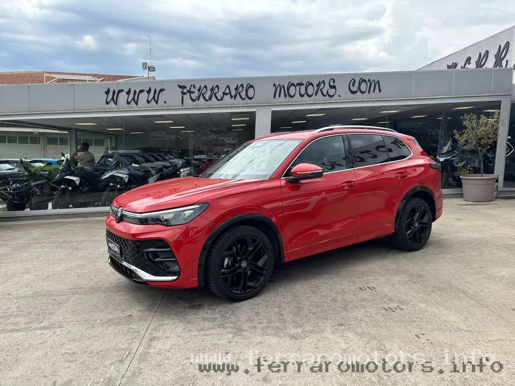 VOLKSWAGEN TIGUAN 2.0 TDI 150CV SCR DSG R-LINE ROSSO