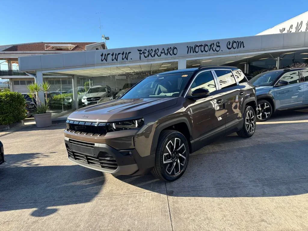 JEEP COMPASS 1.2 SUMMIT 145CV MARRONE